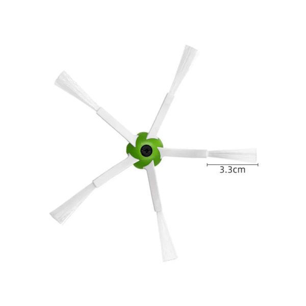 แปรงปัดข้าง 6 แฉก สำหรับ iRobot Roomba E, i, J series Sidebrush 6-arm