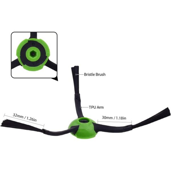 แปรงปัดข้าง สำหรับ iRobot Roomba E,i, J series จำนวน 3 ชิ้น Edge Sweeping Brush for Roomba J Series, 3 pcs./pack - Image 4